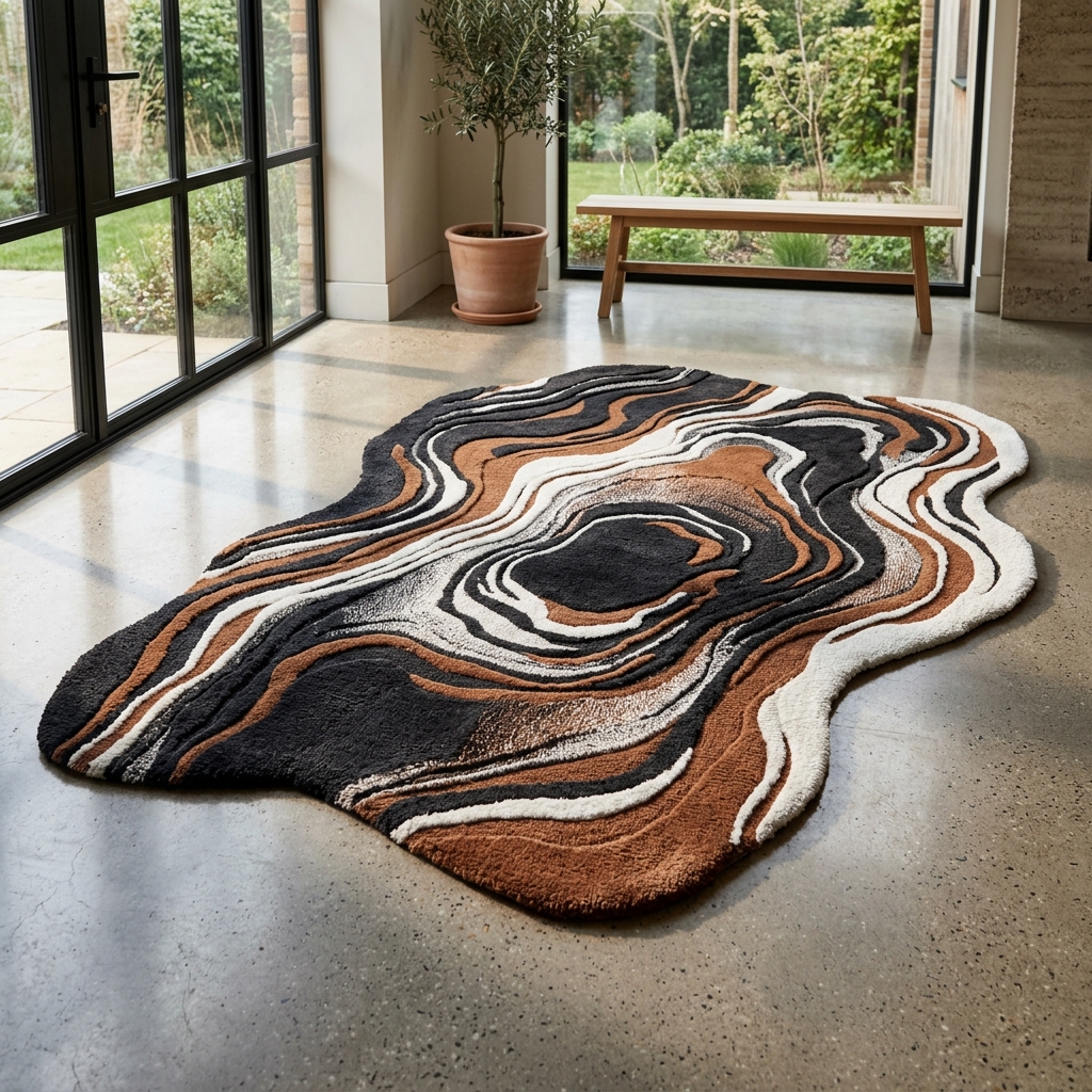 Strata Floor Piece